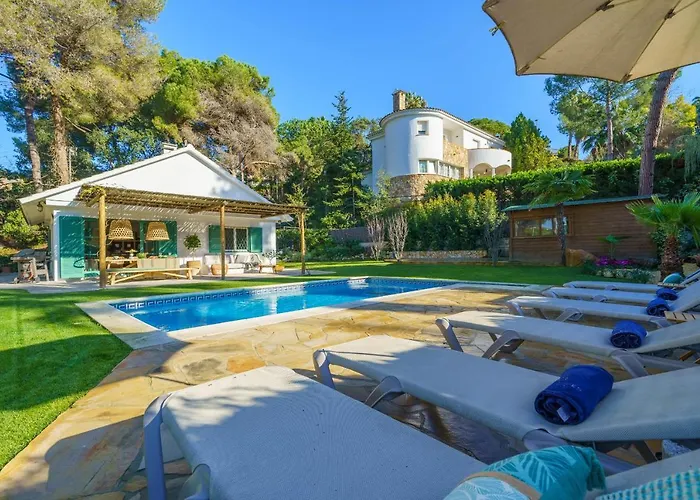 Villa By The Sea Lujo Frente Al Mar Piscina Aire Acondicionado Lloret de Mar